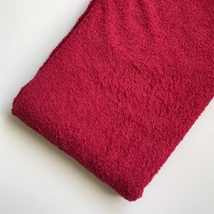 Raspberry Red - Fluffy Knit